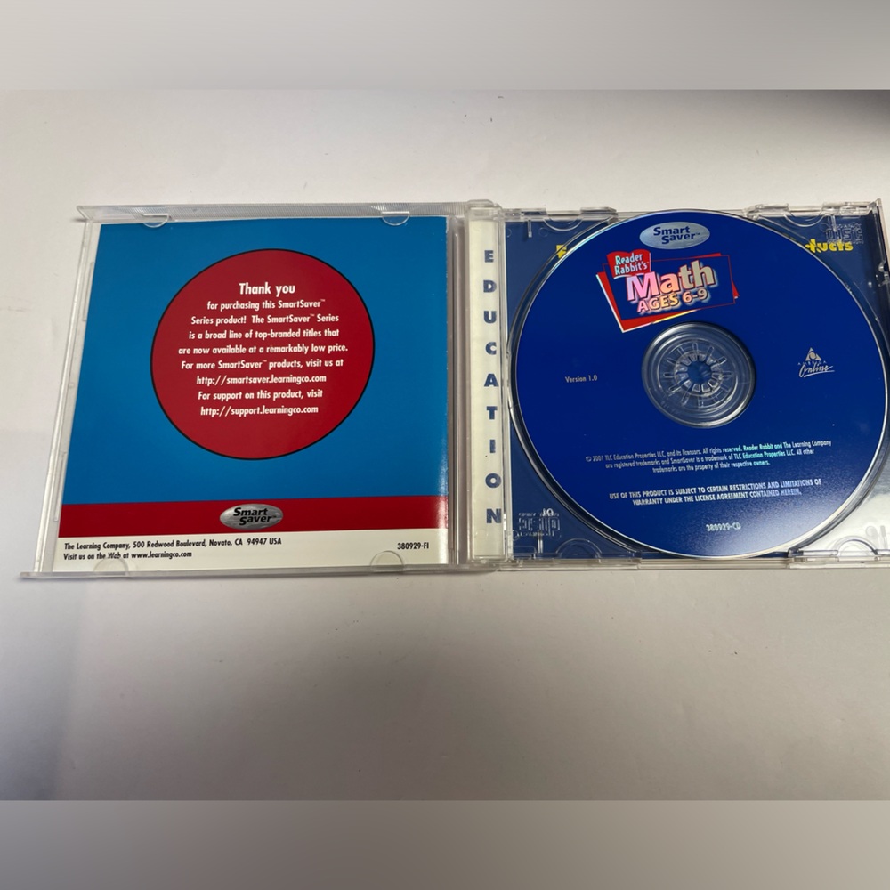 Reader Rabbit Math 6-9 PC CD Rom - Picture 2 of 2